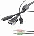 Belkin Omniview Soho Series KVM Cable, PS/2 w/Audio 1.8m