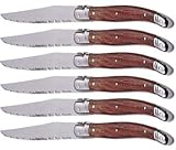French Laguiole Steak Knives Rosewood