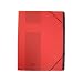 Elba B�rosysteme 42495RO Ordnungsmappe chic, Karton (RC), 450 g/qm, A4, 7 F�cher, rot