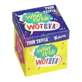 Talking Tables Top Class Trivia - Woteva Teenage Trivia Toys & Games Code - TCT-K-WOTEVA-VO TALKING TABLES