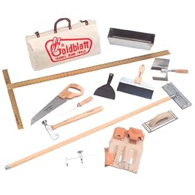 Goldblatt Trowel Trade Tools 17207 Drywall Apprentice Tool Kit