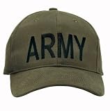 ARMY - #3 - Military Gear - Low Profile Olive Drab Cap / Baseball Cap / Hat One Size Fits All