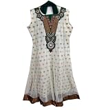 Designer Girls Wear - Churidar Anarkali Kurta with Dupatta Bollywood Fashion Dress 3pc Set