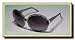 ORIGINAL CHRISTIAN ROTH 14282 HORN FRAME GRAY ROUND LENSES RARE OVERSIZED PLASTIC SUNGLASSES WOMENS/LADIES - 100% UVA/UVB rays sun protection