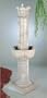 Large Four Seasons Column Fountain