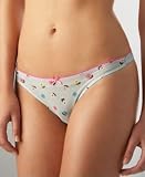 Betsey Johnson "Stretch Mesh" Low-Rise Thong