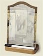 Memo Board ~ North American Wildlife Collection ~ dry-erase glass board ~ with marker ~ code 028