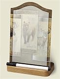 Memo Board ~ North American Wildlife Collection ~ dry-erase glass board ~ with marker ~ code 028