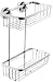 Heimwerken : Wenko 18229100 Magic-Loc Wandablage Arpino 2 Etagen, Edelstahl