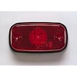 4 Red 4 LED Truck Trailer Clearance Side Marker Light 