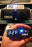 3 digit blue LED block