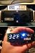 3 digit blue LED block
