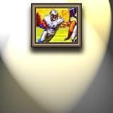 Completely Handpainted American Football Sport Painting, Custom Order FL6730, Oil on Canvas, with Option to Paint Jerry, Brett & Co. from Any Other Favorite Photograph or Picture, Unframed, Size 26'' x 31" inches