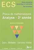 Analyse 2e année ECS