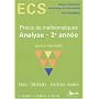 Analyse 2e ann�e ECS