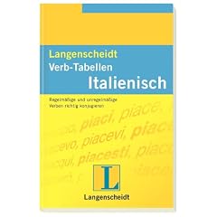 Langenscheidts Verb-Tabellen, Italienisch