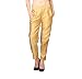 Shararat Cotton Silk Golden Pants With Narrow Bottom for Women RS.599.00