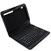 Slim Folding Leather Case Cover with Bluetooth Keyboard for Motorola Xoom Tablet 10.1-Inch