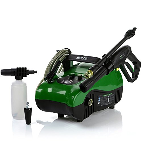 HGTV HOME 1600 PSI Portable Pressure Washer GREEN House keeping market