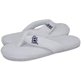 MLB St. Louis Cardinals Ladies White Plush Thong Slippers (9/10)