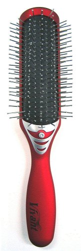 Vivant 音波振動磁気ヘアブラシ レッド SB501R