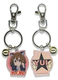 K-On Yui Metal Keychain