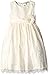 American Princess Girls' Embroidered Organza Dress