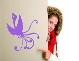 Removable Wall Decal - Fancy bird image