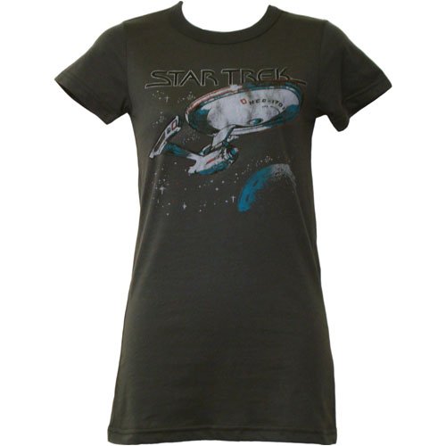 Star Trek Juniors T-Shirt by Junk Food