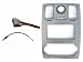 Radio Stereo Car Install Double Din Navigation Silver Bezel +Harness & Antenna Adapter Fitted For Chrysler 300 2005 2006 2007