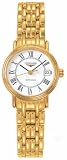 Longines La Grand Classic Presence Gold PVD Automatic Womens Watch