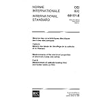 IEC 60151-8 Ed. 1.0 b:1966, Measurements of the electrical properties of electronic tubes and valves. Part 8: Measurement of cathode heating time and heater warm-up time