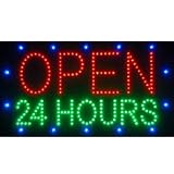 Catch Eyes Open 24 Hours Electronic Colorful Flash Flashing LED Display Sign Shop Door Window Advertising LED Board Indoor Decor