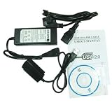 NEW USB 2.0 to IDE Hard Disk DVD CD Combo Drive Converter Adapter with AC Power Supply