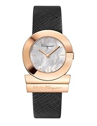 Salvatore Ferragamo Womens FP5040013 Gancino Analog Display Quartz Black Watch