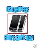 Edelectronic CLEAR crystal Back hard case cover skin for Blackberry Thunder 9530 Storm 9500