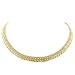 14K 8.3mm Mesh Necklace W/Amethyst Lock 17
