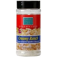 Wabash Valley Farms Popcorn Seasoning, Creamy Ranch, 8-Ounce Jar