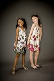 Brushstroke Floral Print Dresses