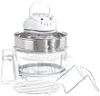 TV - Das Original 2293 Hei�luftofen "Halogen Oven" wei� mit Erweiterungsring