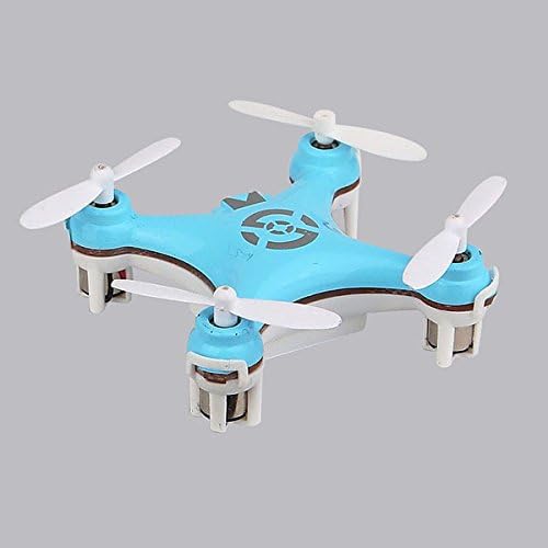 High quality RC toys CX-10 2.4G Remote Control Toys 4CH 6Axis CX 10 RC Quadcopter rc cx 10 helicopters flashing light (Blue)