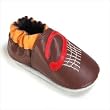 Soft Sole Baby Shoe in Basketball Brown Color: Brown, Size: 2