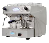 Brasilia PortofinoExec2R Portofino Exec 2 Group Raised Espresso Machine With a Classic Stainless Steel Design