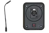 Audio-Technica PRO 49Q Gooseneck Microphone 13.1 Podium Microphone with AT8647QM-S Shock Mount Plate
