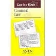 Criminal Law (Law in a Flash Cards) by Steven Emanuel