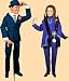 The Avengers Talking Deluxe Action Figures Emma Peel and John Steed
