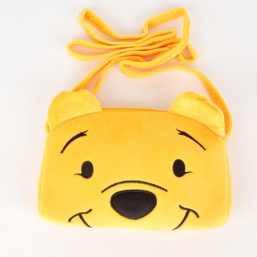 Buy Low Price Cozy Winnie the Pooh Plush Shoulder Sling Bag Pouch B0044RO0QU