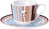 Eigenschaften United Labels 0105762 / United Labels 0105762 - Best of Snoopy-Flower Strip Tasse mit Untertasse Porzellan in prämierter Geschenkverpackung 200 ml