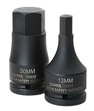 Williams 35830 3/4-Inch Drive Impact Hex Bit Driver, 30mm [並行輸入品]
