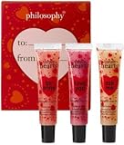 philosophy candy hearts valentine inspired lip shine trio